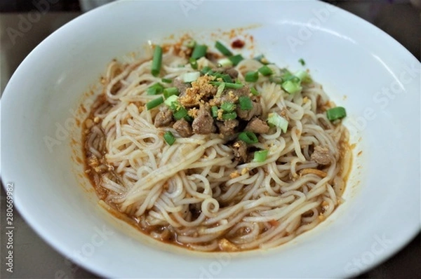 Obraz Local Noodle in Yangon Myanmar