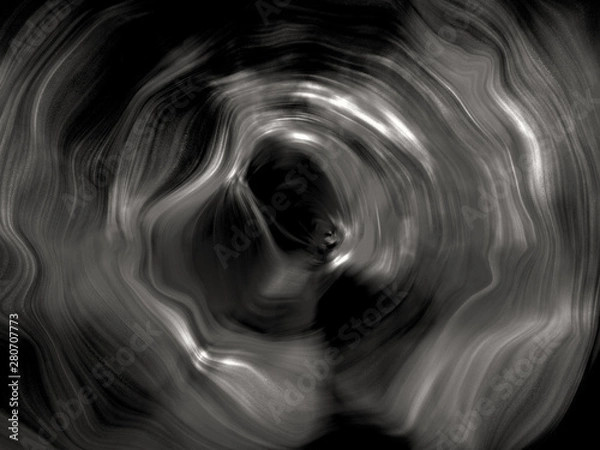 Fototapeta Abstract liquid background. Digital art abstract pattern.