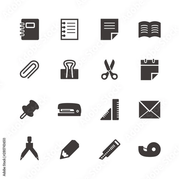 Obraz 文房具 アイコン