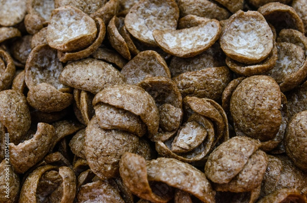 Fototapeta Image of breakfast made from cereals