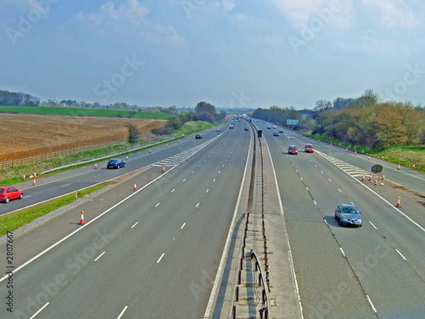 Fototapeta motorway junction