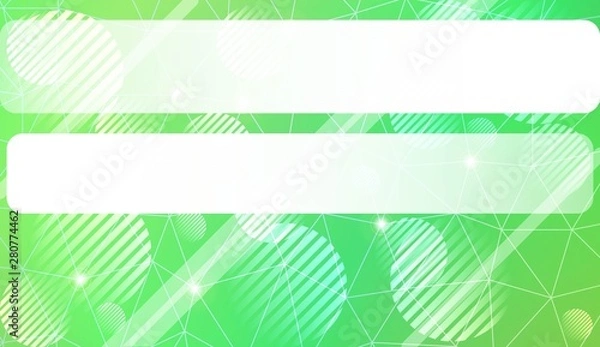 Fototapeta Modern geometrical abstract background with triangles, line, circle, space for text elements For textures or wallpaper. Vector illustration. Light Gradient Abstract Background.