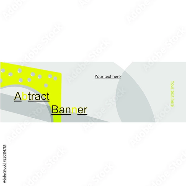 Obraz Abstract Banner