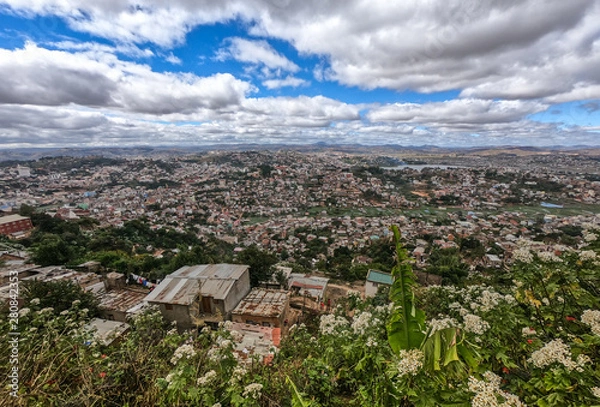 Obraz Vue d'Antananarivo à Madagascar