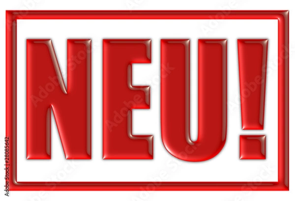 Fototapeta Stempel NEU!