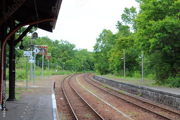 Obraz 北海道川湯駅
