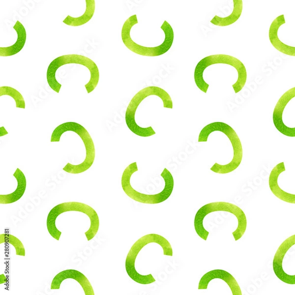 Obraz Seamless pattern with letters c