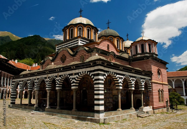 Obraz Rila monastery - Bulgaria