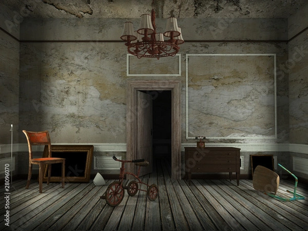 Fototapeta old room