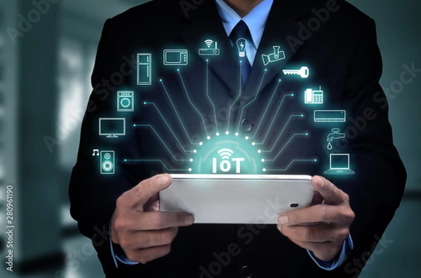 Fototapeta Internet of things concept