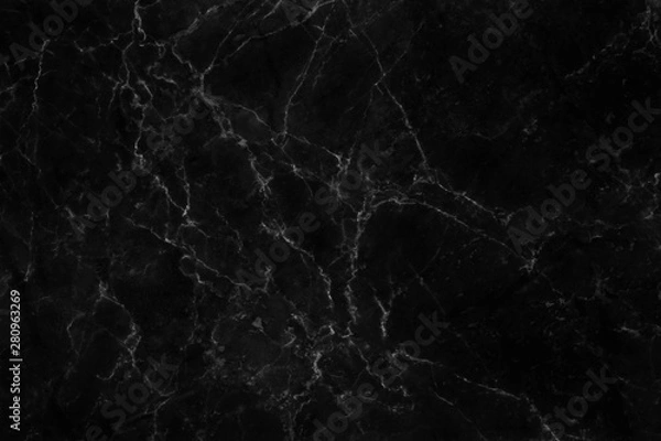 Fototapeta black marble pattern texture natural for background.