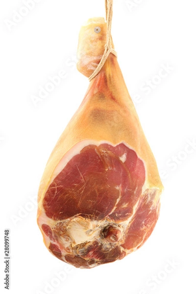 Obraz Cała surowa szynka