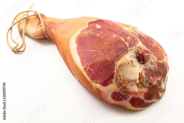 Obraz cała surowa szynka