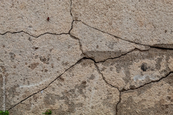 Obraz Old Weathered Cracked Concrete Wall Texture