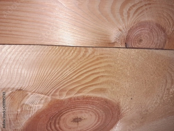 Fototapeta  Beautiful background of processed boards