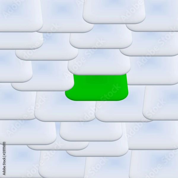 Fototapeta Identifikation