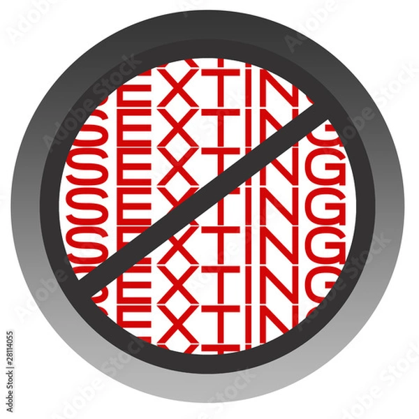 Fototapeta No sexting