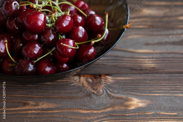 Obraz Red cherries. Summer time 