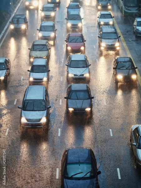Obraz Traffic jam