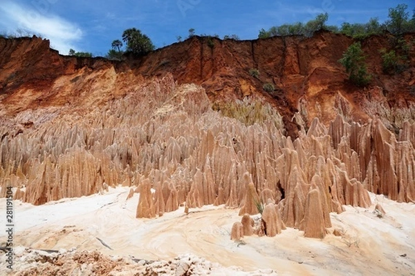 Obraz Tsingi rouge nationalpark auf madagaskar in afrika