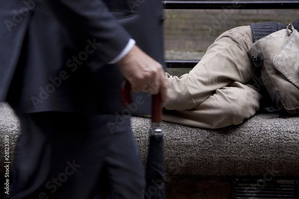 Obraz ubóstwo a bogactwo