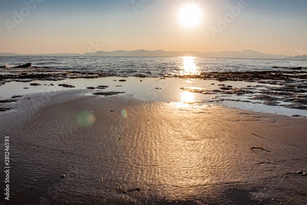 Obraz sunset on beach