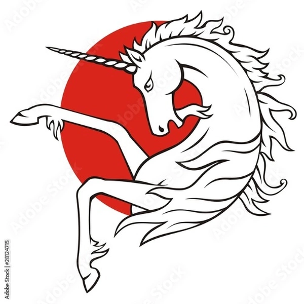 Fototapeta unicorn