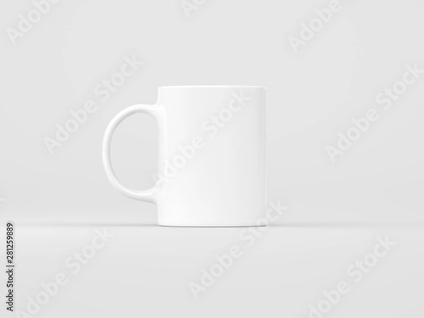 Obraz Mockup mug studio shot | 3D rendering