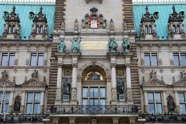 Obraz Rathaus Hamburg