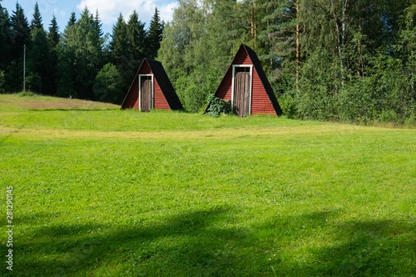 Fototapeta small house