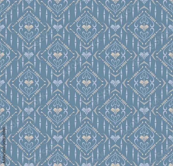 Fototapeta Seamless  Pattern | Damask | Wallpaper