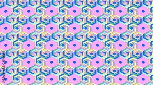 Obraz seamless pattern with circles