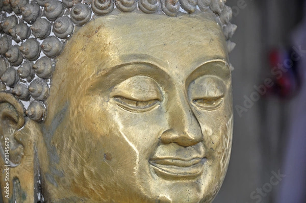 Obraz satisfied budda