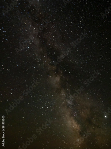 Fototapeta The Milky Way at the Gobi Desert, Mongolia