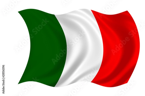 Fototapeta Italian flag