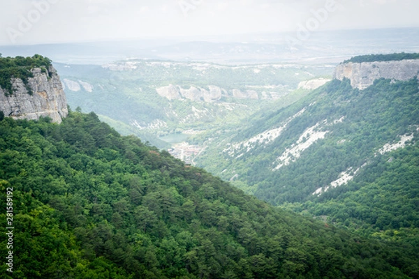 Obraz amazing canyons in the south of the Crimean coast