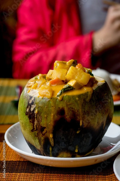 Obraz Coconut curry