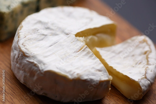 Fototapeta カマンベールチーズのアップ