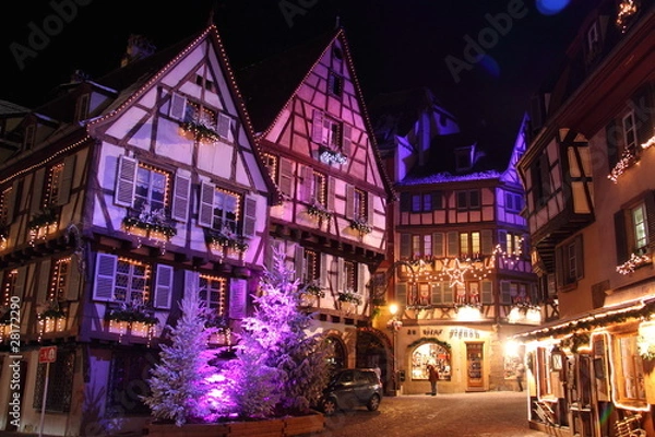 Obraz Marché de noël, Colmar