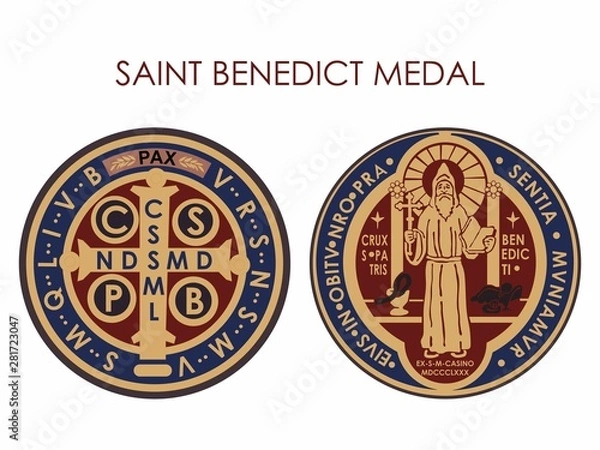 Obraz Saint Benedict Medal