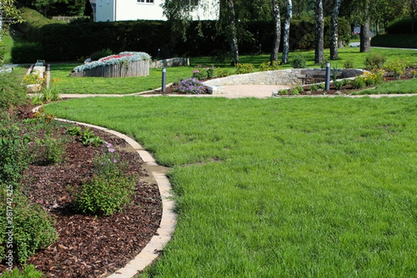 Fototapeta Öffentliche Parkanlage