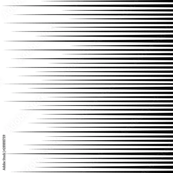 Fototapeta Fast speed lines