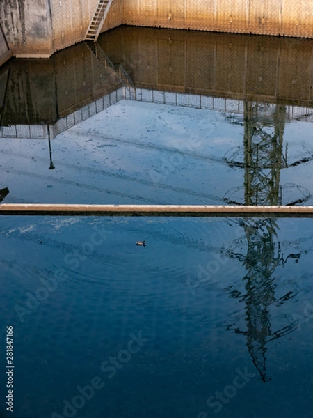 Obraz 건물 속 오리