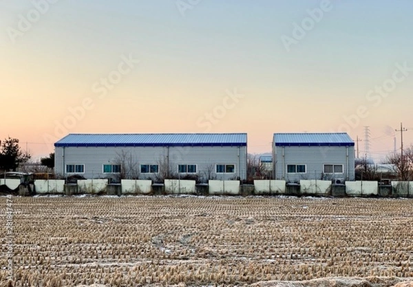 Obraz 한국의 창고 공장