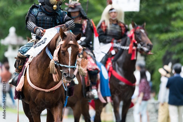 Fototapeta 騎馬武者