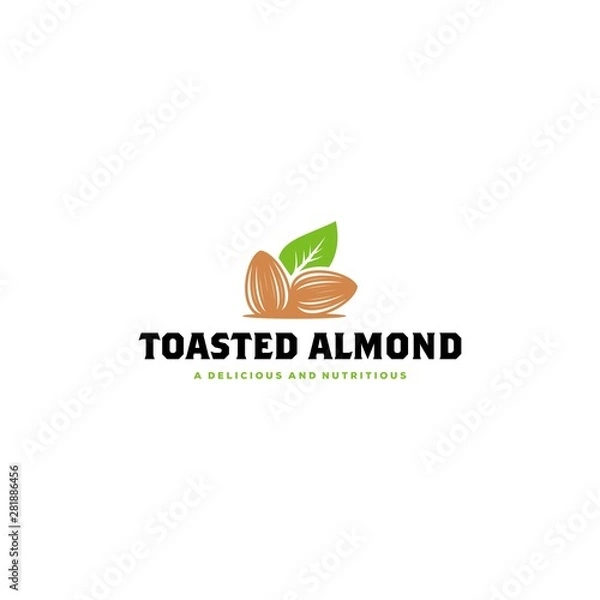 Obraz toasted almond logo
