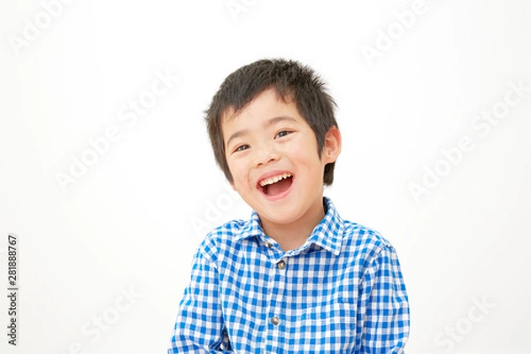 Fototapeta 男の子　笑顔
