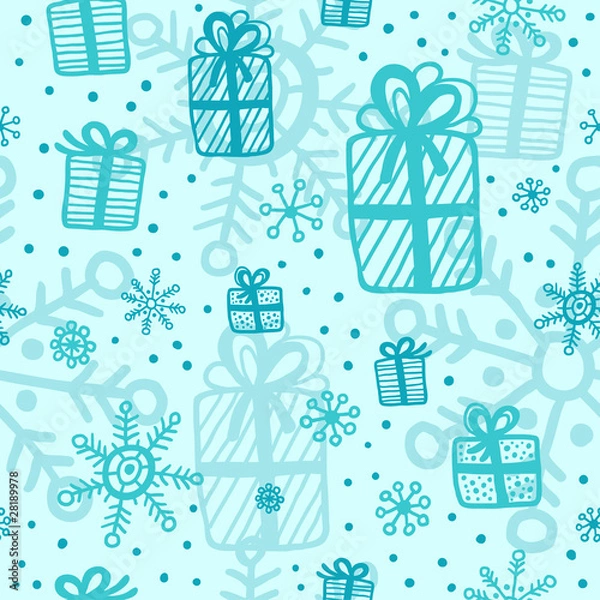 Obraz christmas pattern