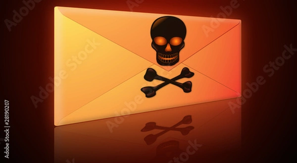 Obraz Spam, Virus, Phishing Email Envelope
