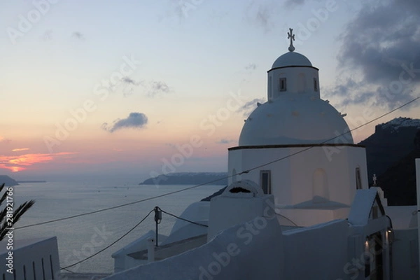 Fototapeta Santorini